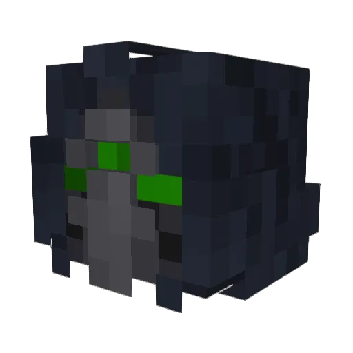 thebeatdropsin1 Minecraft avatar head, 3D render
