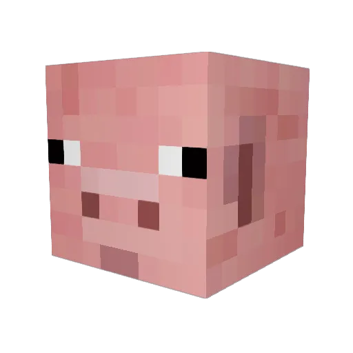 thebest67789 Minecraft avatar head, 3D render