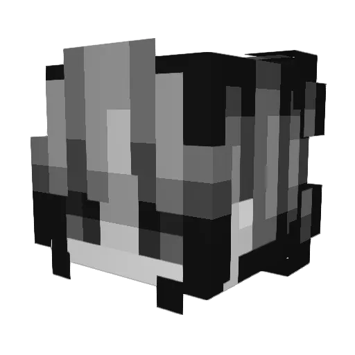thebethpenalty Minecraft avatar head, 3D render