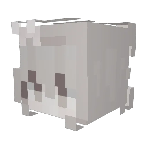 thebevester Minecraft avatar head, 3D render