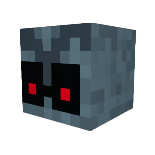 thebighorn Minecraft avatar head, 3D render