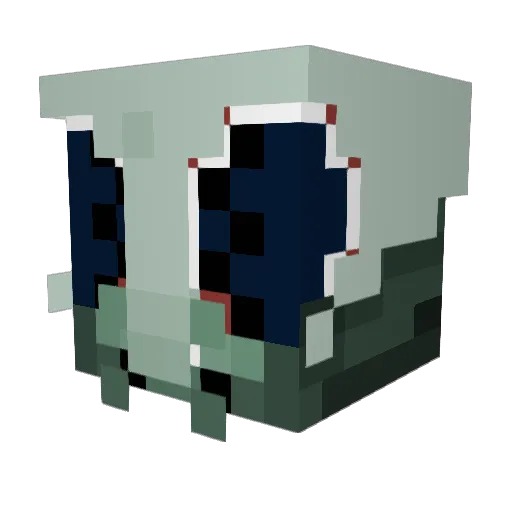 thebigpig69 Minecraft avatar head, 3D render