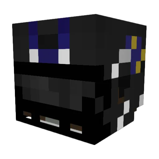 thebigryy Minecraft avatar head, 3D render