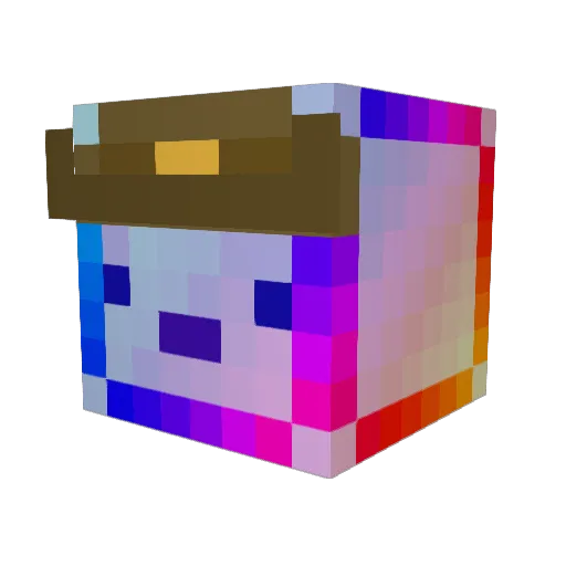 thebigyeehaw Minecraft avatar head, 3D render