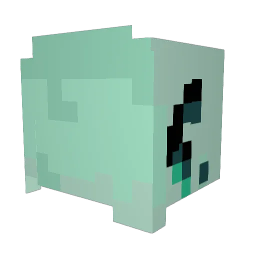 thebirdthatdraws Minecraft avatar head, 3D render