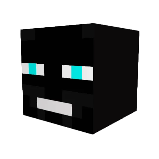 theblackStone16 Minecraft avatar head, 3D render