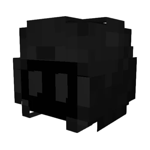 theblue_shadow Minecraft avatar head, 3D render