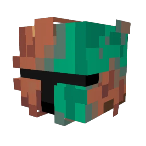 thebman816 Minecraft avatar head, 3D render