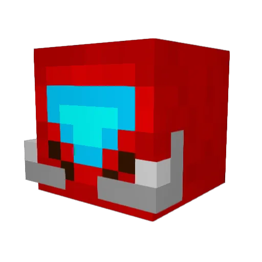 thebones2113 Minecraft avatar head, 3D render