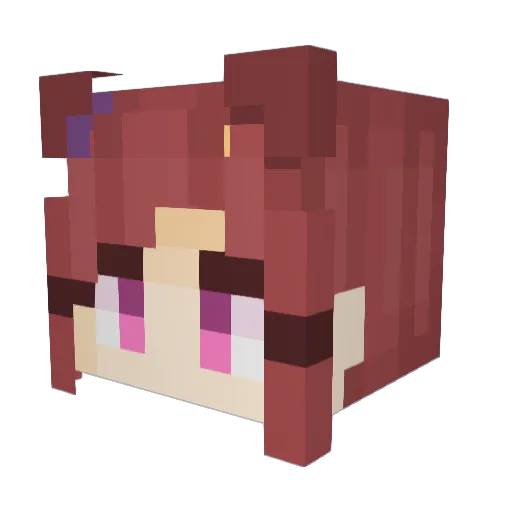 thebrickhouse100 Minecraft avatar head, 3D render