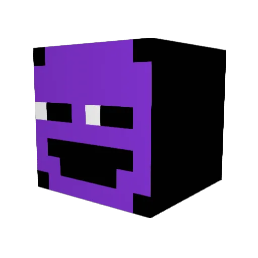 thebucket666 Minecraft avatar head, 3D render