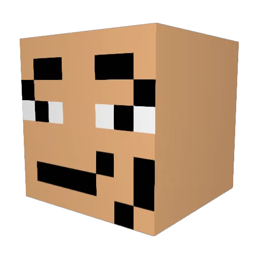 thecactus88 Minecraft avatar head, 3D render