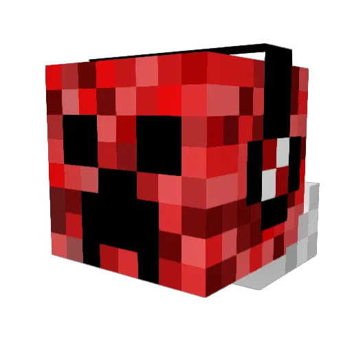 thecamman03 Minecraft avatar head, 3D render