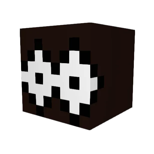 thecampedrusher Minecraft avatar head, 3D render