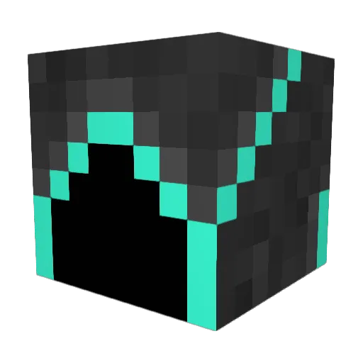 thechallengerx Minecraft avatar head, 3D render