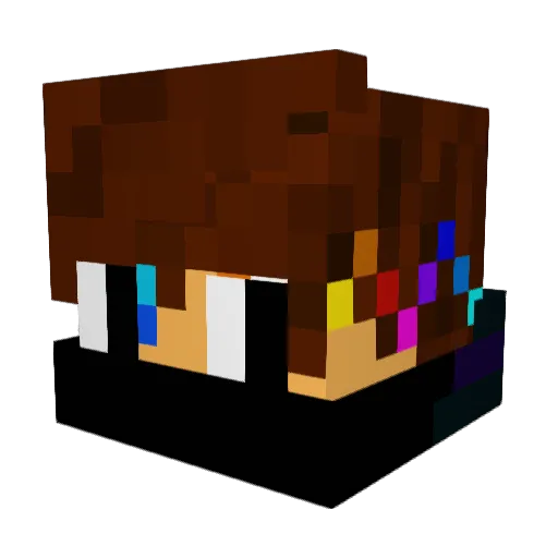 thecheeseguy324 Minecraft avatar head, 3D render