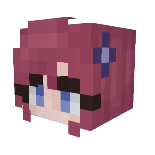 thechrischi1993 Minecraft avatar head, 3D render