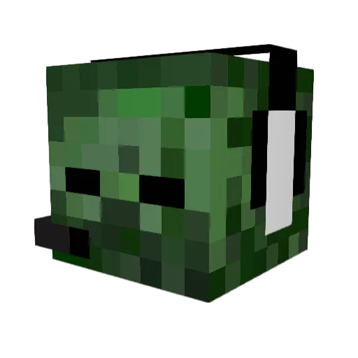 theclarets2002 Minecraft avatar head, 3D render