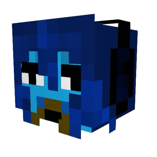 thecleaner3day Minecraft avatar head, 3D render