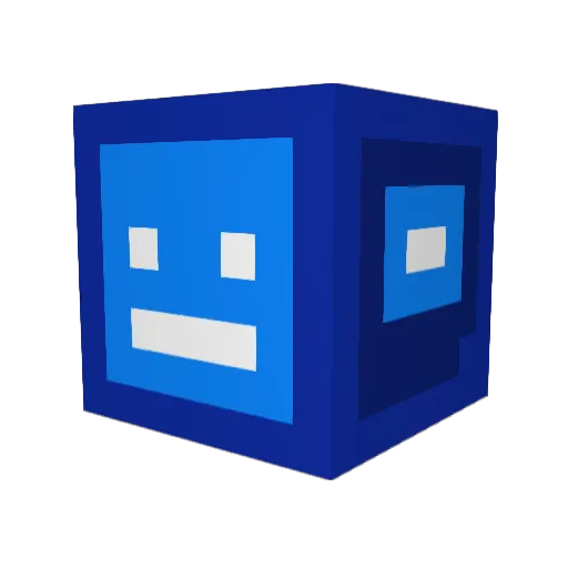 theclickerbuddys Minecraft avatar head, 3D render