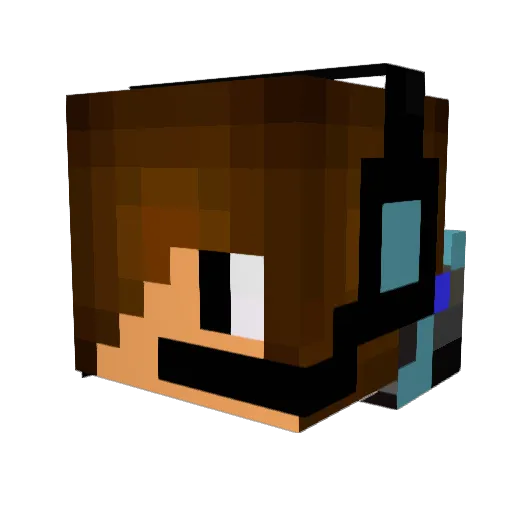 thecloudscraper Minecraft avatar head, 3D render