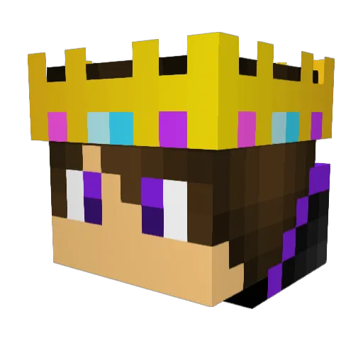 thecoffeenoscope Minecraft avatar head, 3D render