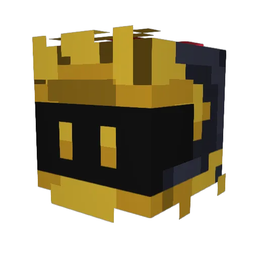 thecookieboy Minecraft avatar head, 3D render