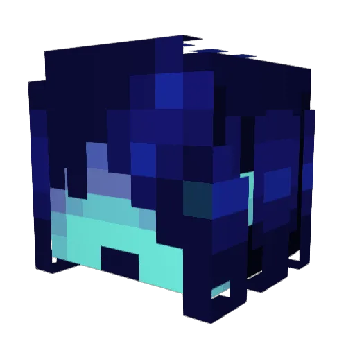 thecoolbagels Minecraft avatar head, 3D render