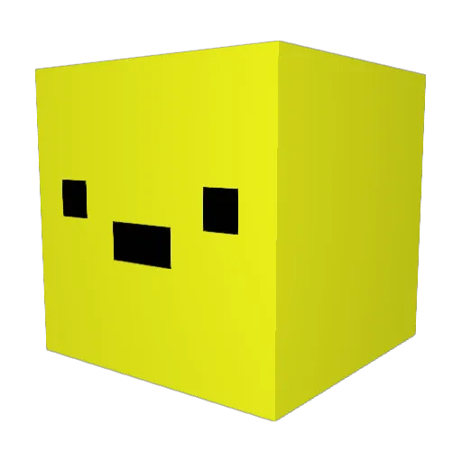 thecosmiclazar Minecraft avatar head, 3D render