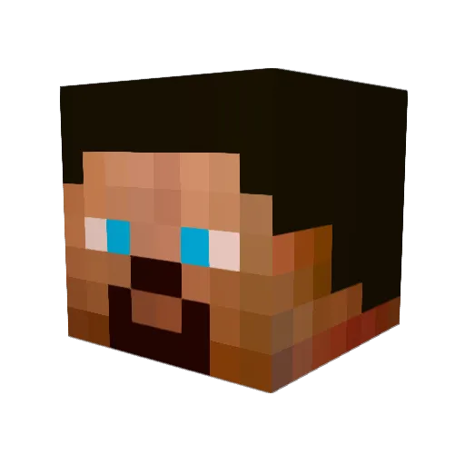 thecraigid Minecraft avatar head, 3D render