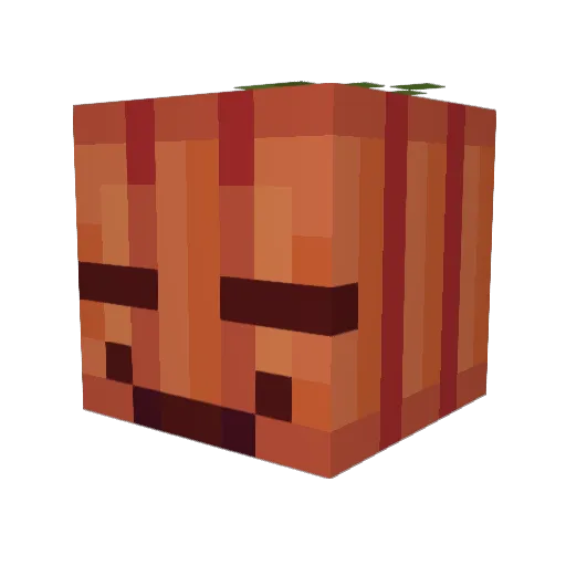 thecrazybox22 Minecraft avatar head, 3D render