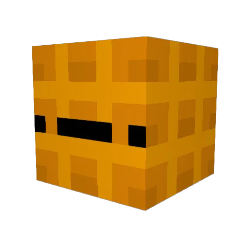 thecrystalpistol Minecraft avatar head, 3D render