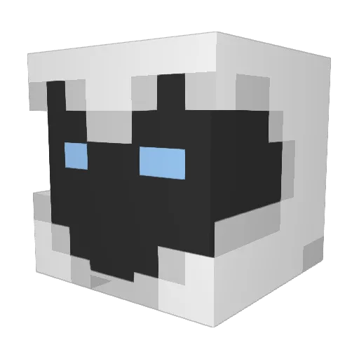 thecuteido5 Minecraft avatar head, 3D render