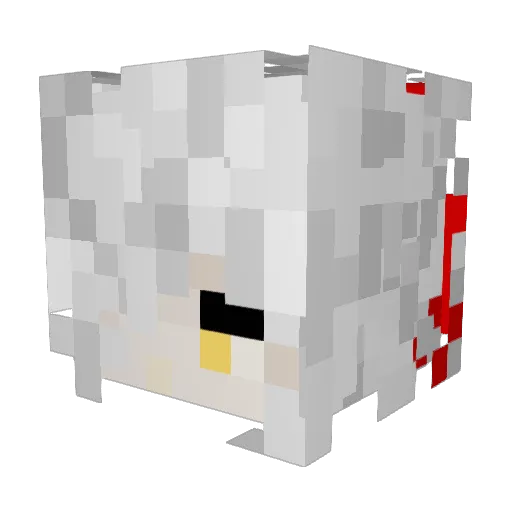 thedarkgod109 Minecraft avatar head, 3D render