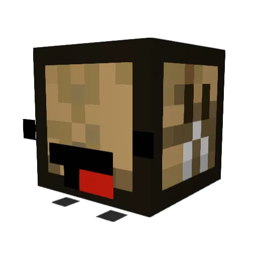 thedestroyer1233 Minecraft avatar head, 3D render