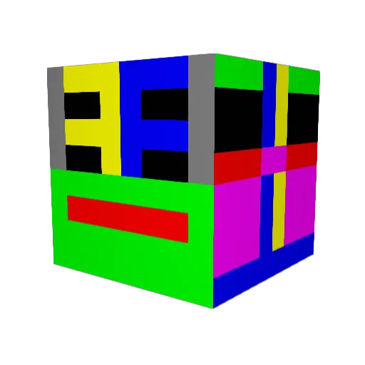 thediceman4 Minecraft avatar head, 3D render
