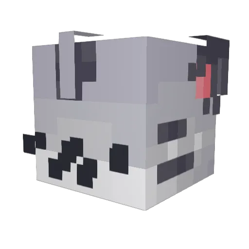 thedoginatorrrr Minecraft avatar head, 3D render