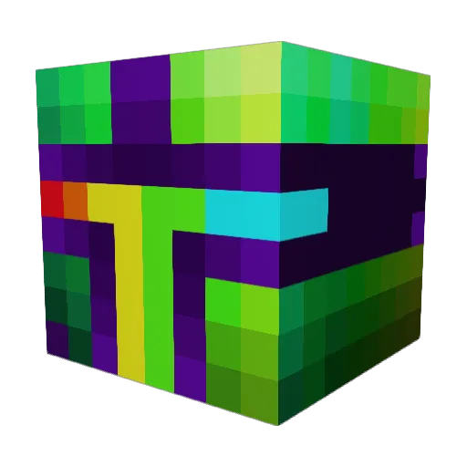 thedooooooon Minecraft avatar head, 3D render