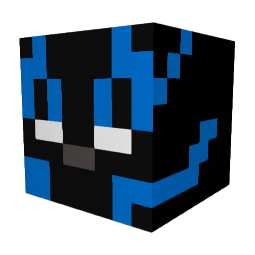 thedopesttt Minecraft avatar head, 3D render
