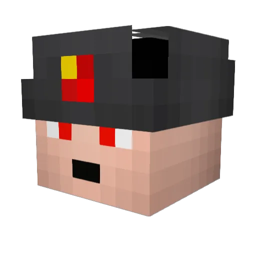 thedurpman3 Minecraft avatar head, 3D render