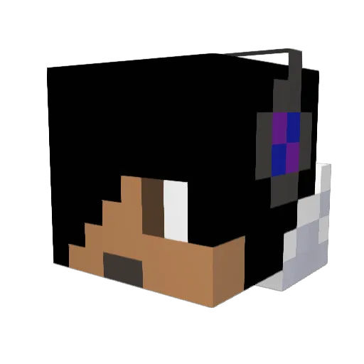 theepicr Minecraft avatar head, 3D render