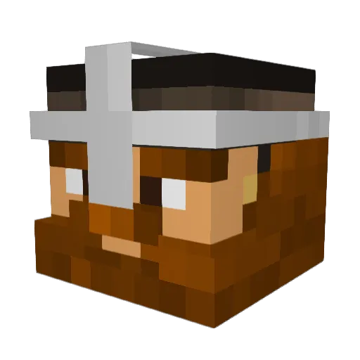 theethan6879 Minecraft avatar head, 3D render