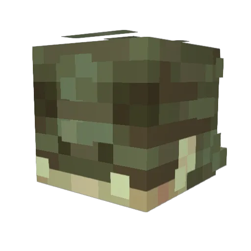 theethereal756 Minecraft avatar head, 3D render