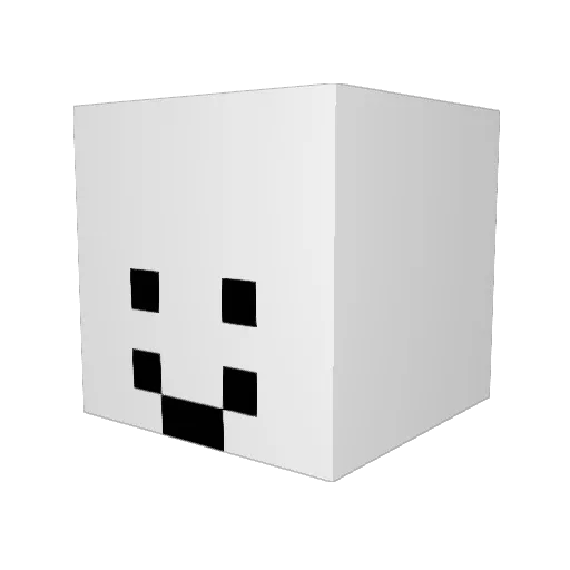 theevilbroccoli Minecraft avatar head, 3D render
