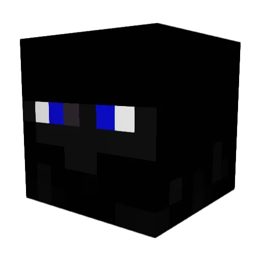 theevilninjapt Minecraft avatar head, 3D render