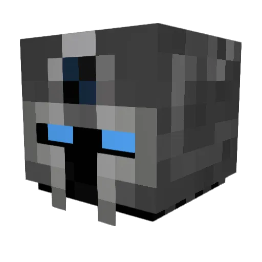 theewok52 Minecraft avatar head, 3D render