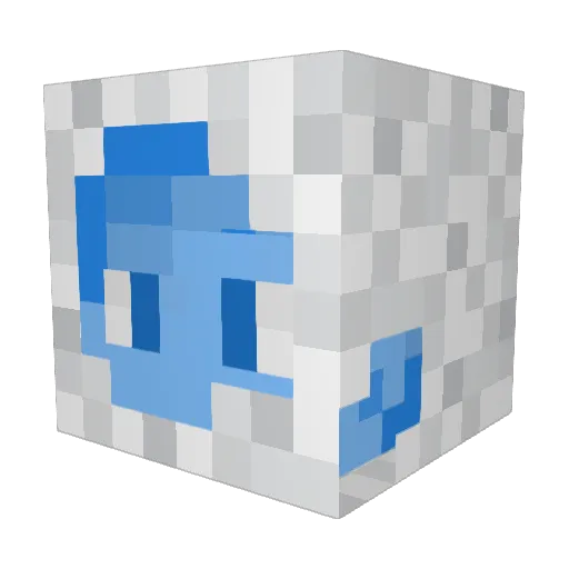 thef13z Minecraft avatar head, 3D render