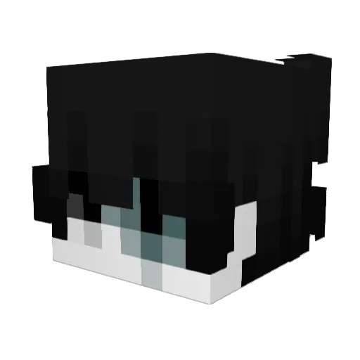 thefantasyL Minecraft avatar head, 3D render