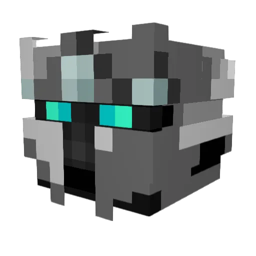 thefearedhunter Minecraft avatar head, 3D render