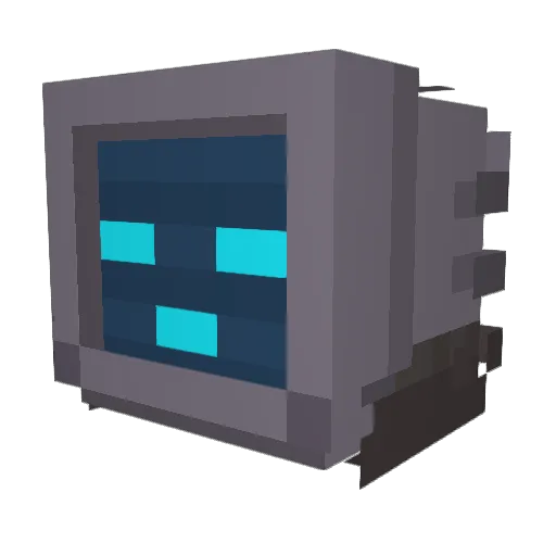 thefishman87 Minecraft avatar head, 3D render